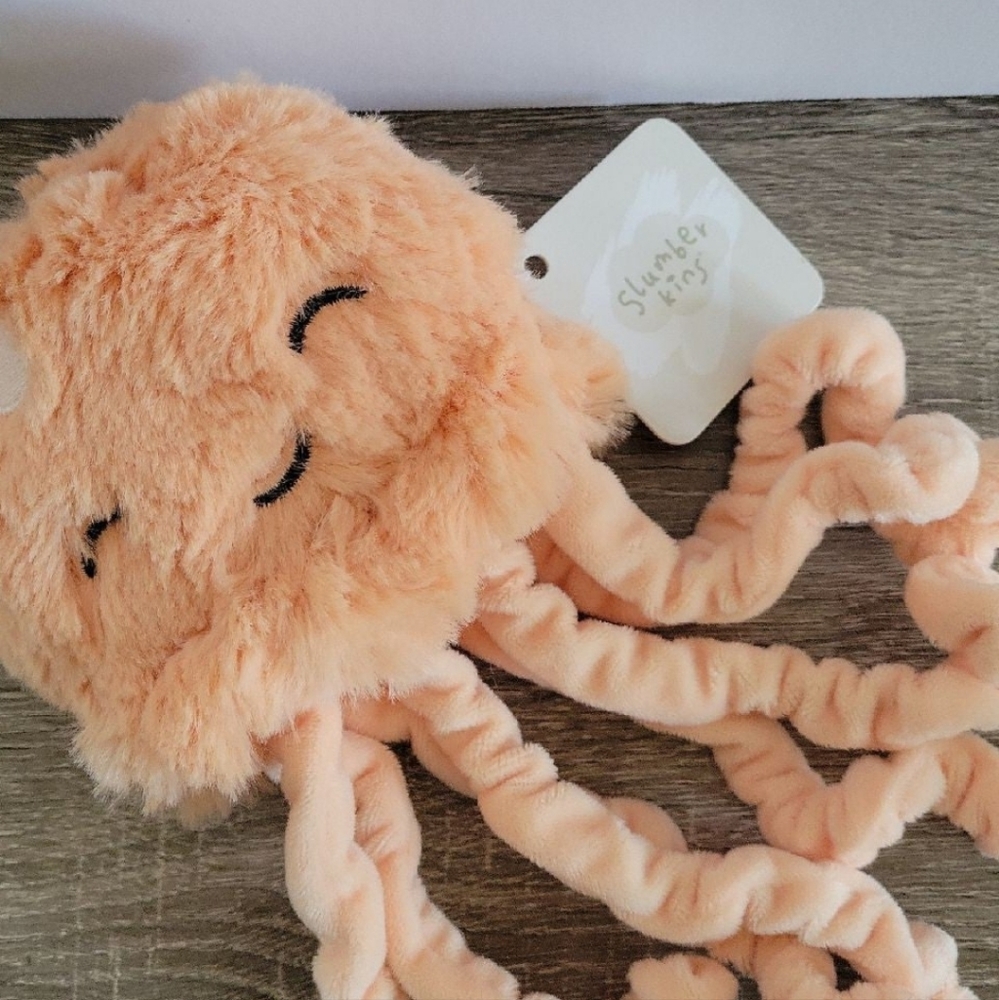 Slumberkins Orange Jellyfish